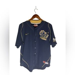 Nike FIT DRY The National League Mens Shirt Size Medium Athletic